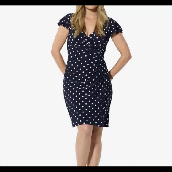 Ralph Lauren Faux Wrap Dress - Picture 5 of 5